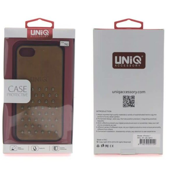 Hard case for Apple iPhone 7/8 - Brown (8719273252109)