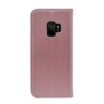 Samsung Galaxy S9 Card holder Pink Book type case for Galaxy S9 Magnetic closure