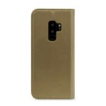 Samsung Galaxy S9+ Card holder Gold Book type case for Galaxy S9+ Magnetic closure