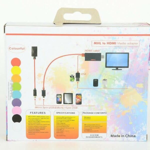 All-in1 Imitatie Micro USB Kabel - White