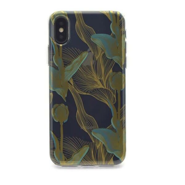 Silicone case for iPhone X - Print (8719273271346)