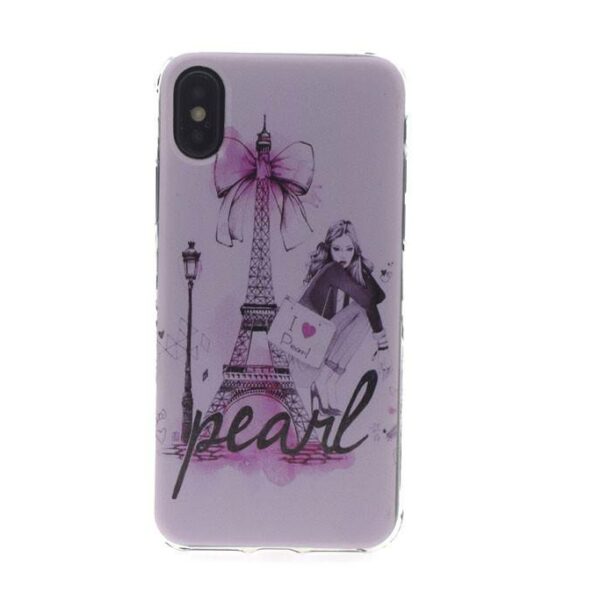 Silicone case for Apple iPhone X - Print (8719273254097)