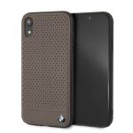 BMW silicon back cover for iPhone XR - Brown (3700740434833)