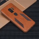 Backcover for Galaxy S9  - Brown (8719273284445)