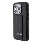 BMW iPhone 15 Pro Back cover case - Black - Afbeelding 3