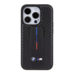 BMW iPhone 15 Pro Back cover case - Black - Afbeelding 2