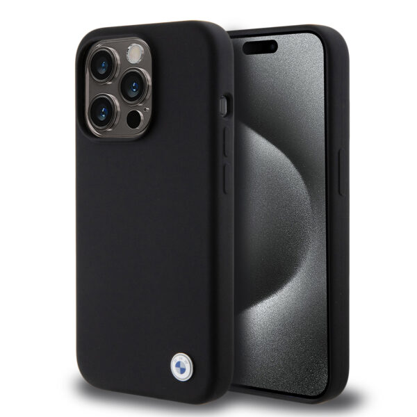 BMW iPhone 15 Pro Back cover case - Black
