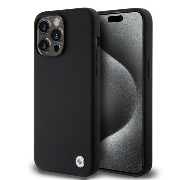 BMW iPhone 15 Pro Max Back cover case - Black