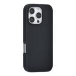 TUNIQ iPhone 16 Pro Back cover case - Premium Liquid silicone - Black - Afbeelding 2
