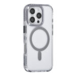 TUNIQ iPhone 16 Pro Back cover case - neck cord -TPU+PC - Grey - Afbeelding 3