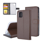 Book type case Apple iPhone 11 Pro Max Card holder Brown - Magnetic closure