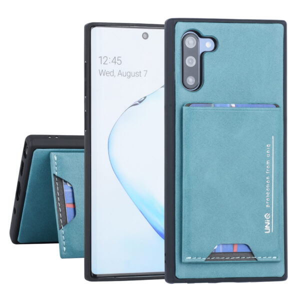 UNIQ Accessory Samsung Galaxy Note 10 Green Back cover case - Card holder