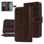 UNIQ Accessory Apple iPhone Xs Max Brown Soft Touch Book type case