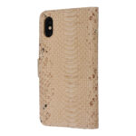 UNIQ Accessory Apple iPhone X-Xs Gold Snakeskin Book type case - Afbeelding 3