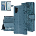 UNIQ Accessory Samsung Galaxy Note 10 Plus Green Snakeskin Book type case