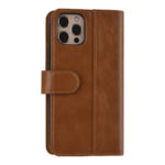 UNIQ Accessory iPhone 12 - 12 Pro Brown Book type case - PU leather - Afbeelding 3