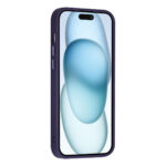 UNIQ Accessory iPhone 15 & 14 Plus Back cover case - Magsafe Whiteh ring stand - Purple - Afbeelding 3