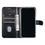 UNIQ Accessory iPhone 14 & 13 Booktype Case - Card holder for 3 cards - Magnetic closure - Black - Afbeelding 2