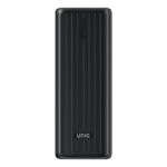 UNIQ Accessory Powerbank 20000 mAh - magsafe - stand - 30cm Cable - USB-C & USB-A ports - Black