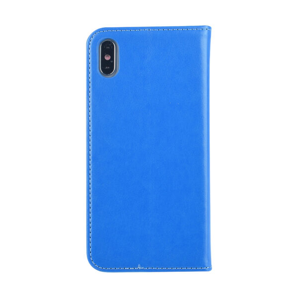 Apple iPhone Xs Max Card holder Blue Book type case for iPhone Xs Max Magnetic closure
