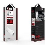 Car Charger Apple Lightning  1A - White