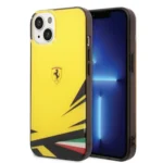 Ferrari iPhone 14 & 13 Back cover case - Yellow