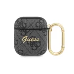 Guess Airpods - Airpods 2 AirPods Case 4G Charm - Black
