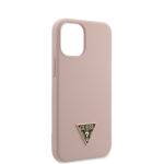 Guess Apple iPhone 12 Mini Pink Back cover case - Silicone