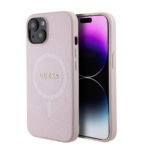 Guess iPhone 14 & 13 Hardcase - Saffiano - Pink