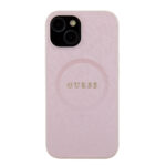 Guess iPhone 14 & 13 Hardcase - Saffiano - Pink - Afbeelding 3