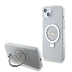 Guess iPhone 15 Plus & iPhone 14 Plus Back cover case - Magsafe script logo - Transparent