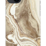 iDeal of Sweden iPhone 14 & 15 Plus Backcover - Fashion Case - Golden Sand Marble