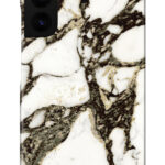 iDeal of Sweden Galaxy S22 Plus Case - Fashion Case - Calacatta Golden Marble