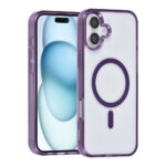 TUNIQ iPhone 16 Plus Back cover case - Magsafe silicone - Purple