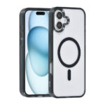 TUNIQ iPhone 16 Plus Back cover case - Magsafe silicone - Black