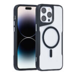 TUNIQ iPhone 14 Pro Max Back cover case - Magsafe silicone - Black