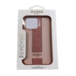 Guess iPhone 16 Pro Max Back cover case - IML 4G Stripe - Pink