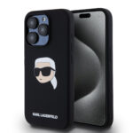 Karl Lagerfeld iPhone 15 Back cover case - Magsafe - Karl Print - Black