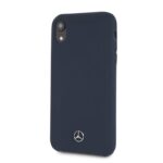 Apple Navy Mercedes-Benz Back Cover for iPhone XR - Silicone