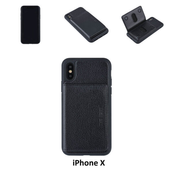 Back Cover for iPhone X - Black