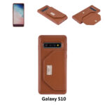 Back Cover for Galaxy S10 - Brown