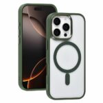 TUNIQ iPhone 16 Pro Back cover case - Magsafe - silicone - Green