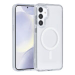 TUNIQ Galaxy S24 Plus Back cover case - Magsafe silicone - White