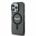 Aston Martin iPhone 16 Pro Max Back cover case - Magsafe - IML Frosted Effect - Black - Afbeelding 2