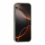 TUNIQ iPhone 16 Pro Back cover case - Magsafe - silicone - Grey - Afbeelding 3