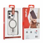 TUNIQ iPhone 16 Pro Back cover case - Magsafe - silicone - Grey - Afbeelding 4