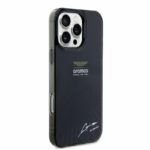 Aston Martin iPhone 16 Pro Back cover case - IML F1 Car - Alonso Signature - Black - Afbeelding 4