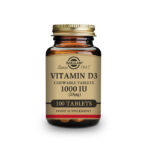 Solgar Vitamina D3 1000UI 100 Capsules