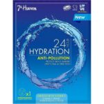 7th Heaven 24 Hour Hydration Biodegradable Bamboo Sheet Mask Enriched with Vitamin E to Protect the Skin's Barrier and Uplift Dull Tired Skin, Anti-Pollution, 1 Count - Afbeelding 2