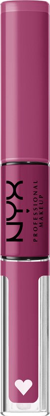 NYX Professional Makeup Shine Loud Pro Pigment Lip Shine - SLHP27 Hottie Hijacker - Lipgloss - 3.4 ml